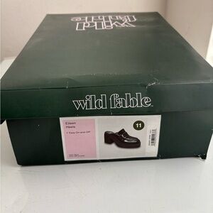 Wild Fable Black Eileen Slip-On Heels